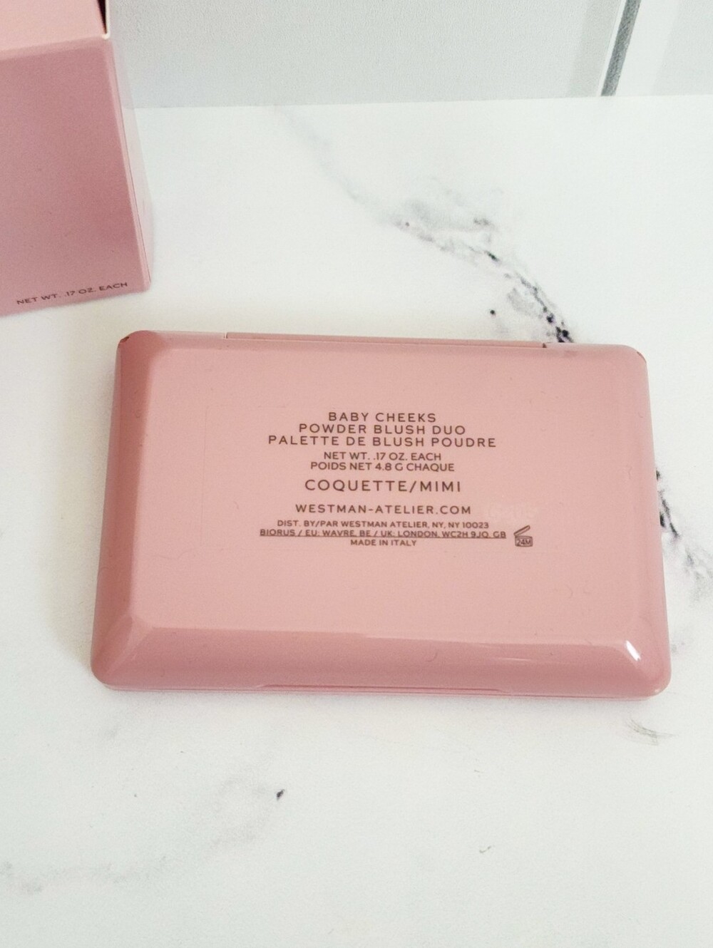 Westman Atelier Baby Cheeks Powder Blush Duo (Coquette & Mimi) - Picture 4 of 6